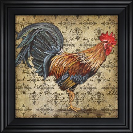 Framed Le Coq 1 Print