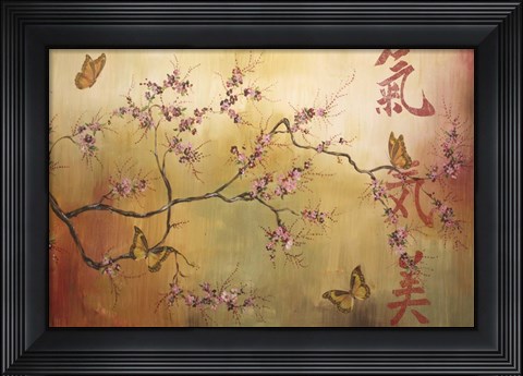 Framed Butterfly Santuary - A Print