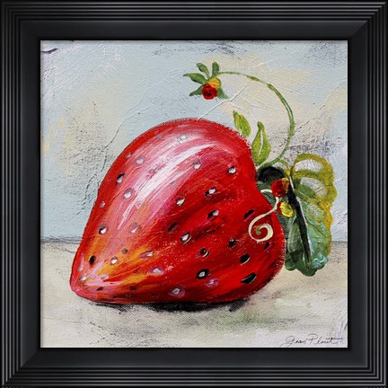 Framed Abstract Kitchen Fruit 2 Print