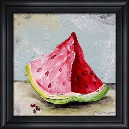 Framed Abstract Kitchen Fruit 3 Print