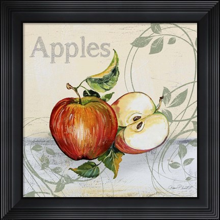 Framed Tutti Fruiti Apples Print