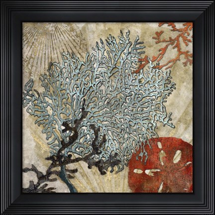 Framed Coastal 3 Print