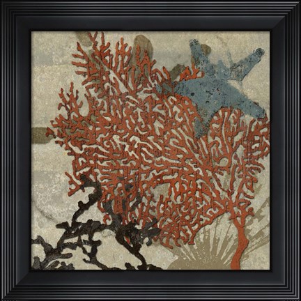 Framed Coastal 4 Print