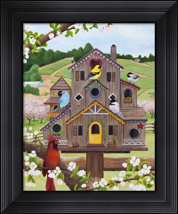 Framed Bird Condo Print