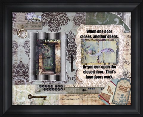 Framed Adoor Me Print