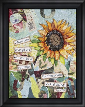 Framed Changing Things Print