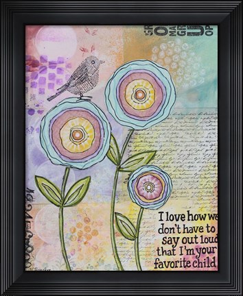 Framed Favorite One Print