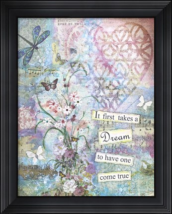 Framed First Dream Print