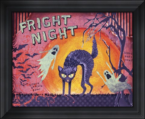 Framed Fright Night Print