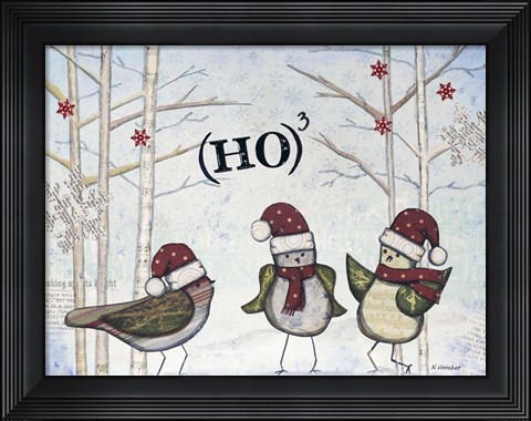 Framed Ho Cubed Print