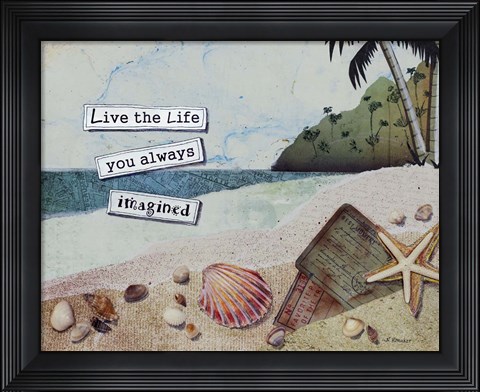 Framed Imaginary Life Print
