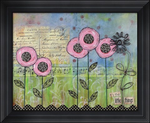 Framed Spring Garden Print