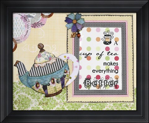 Framed Tea Time Print