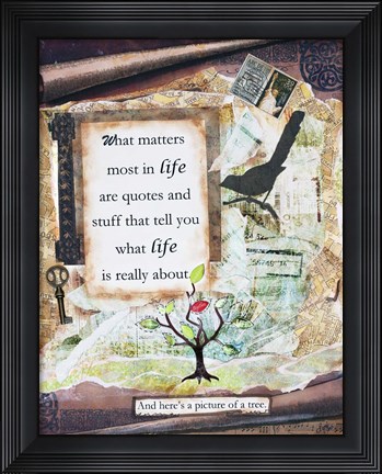 Framed Tree of Life Print