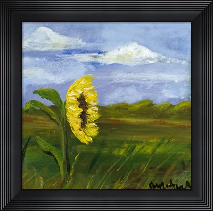 Framed Plains Print