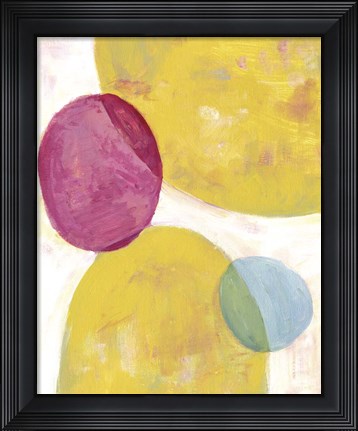 Framed Curves 1 Print