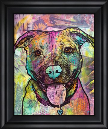 Framed Hey Smile Print