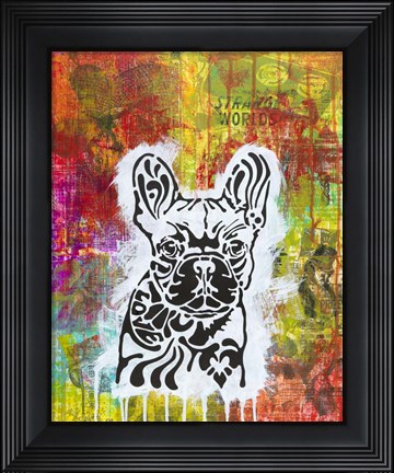 Framed Love in a Strange World Print