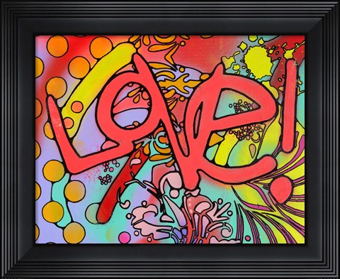 Framed Love II Print