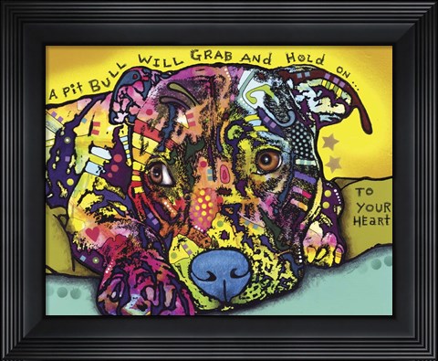 Framed Hold Your Heart Print