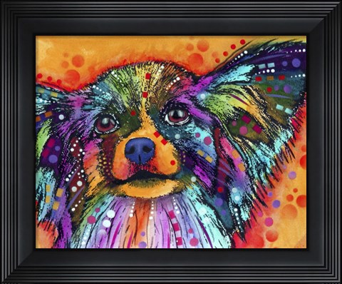 Framed Papillion Print