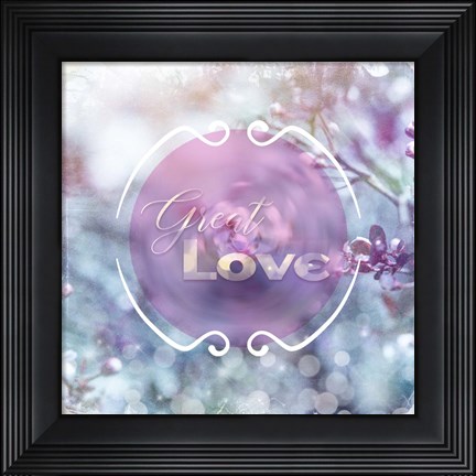 Framed Cherry Blu Sign 2 Print