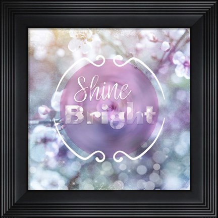 Framed Cherry Blu Sign 4 Print