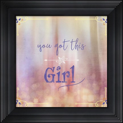 Framed Gypsy Cherry Sign 1 Print