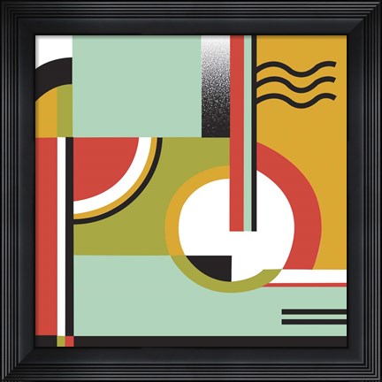 Framed Bauhaus 1 Print