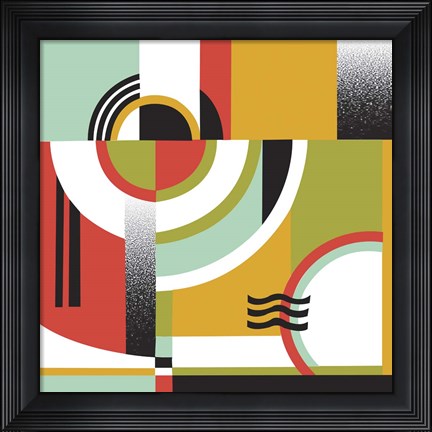Framed Bauhaus 2 Print