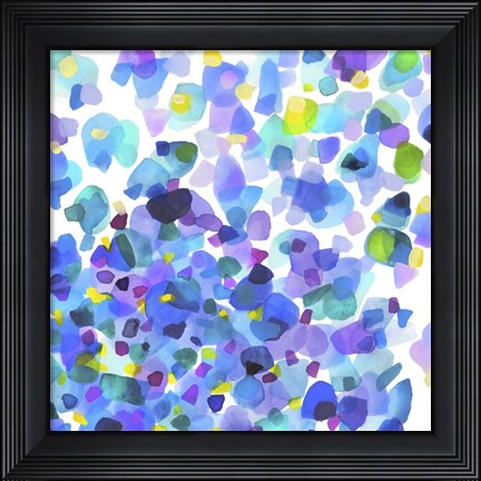 Framed Kaleidoscope Square Print