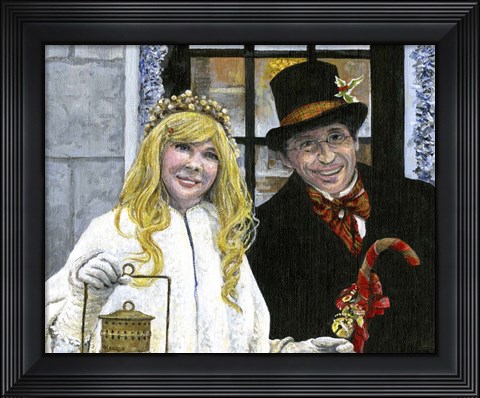 Framed Fa La La La La Print