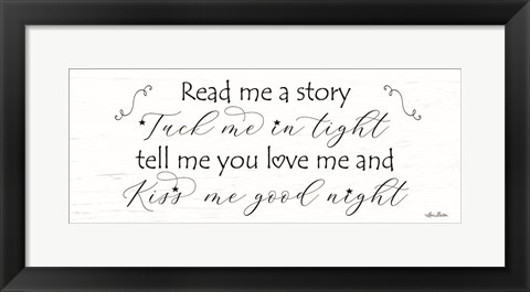 Framed Read Me a Story Print