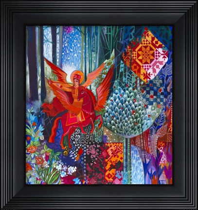 Framed Saint Michael the Archangel Print