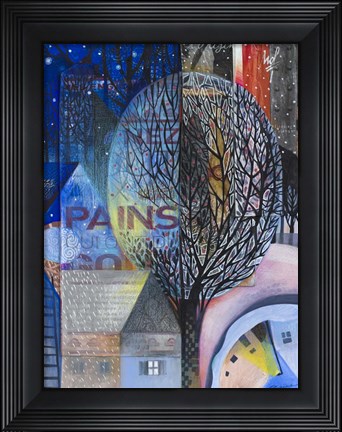 Framed Evening In France Print