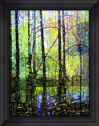 Framed Poolside Print