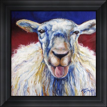 Framed Oh Baa Ma Print