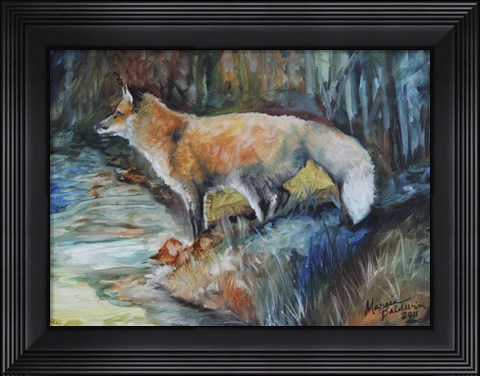 Framed Red Fox II Print