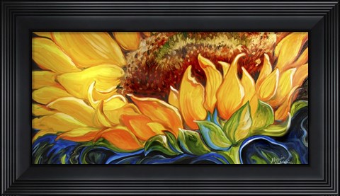 Framed Sunflower Rise&#39;n Shine Print