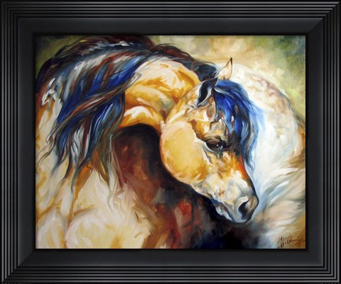 Framed Buckskin Print