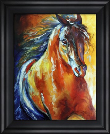 Framed Thunder Magic Print