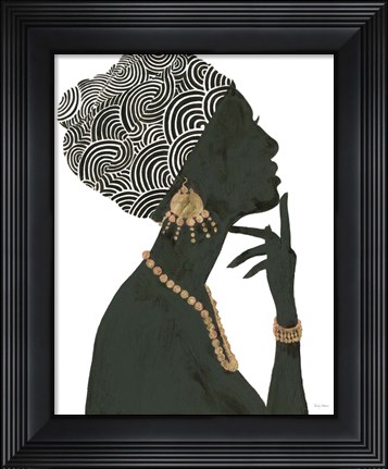 Framed Graceful Majesty I Print