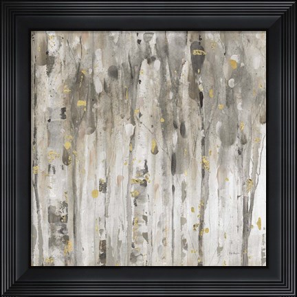 Framed Forest III Neutral Print