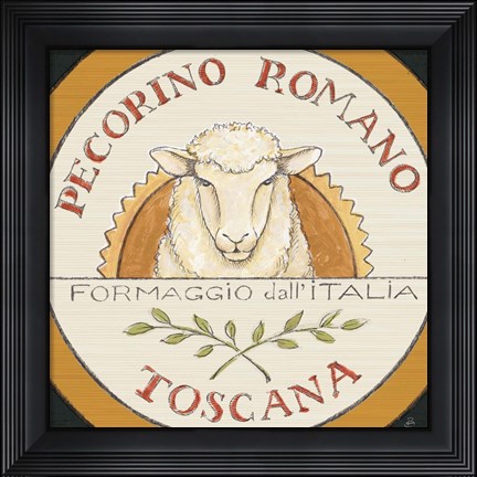Framed Tuscan Flavor VII Print