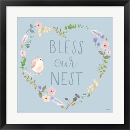 Framed Spring Sentiments VII Print