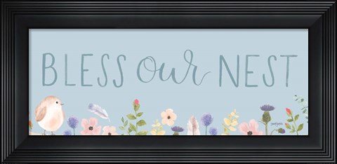 Framed Spring Sentiments V Print