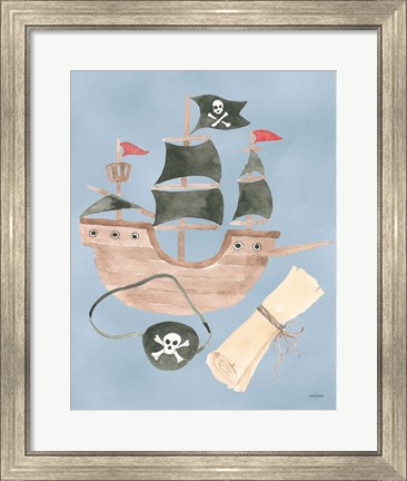Framed Pirates IV Print