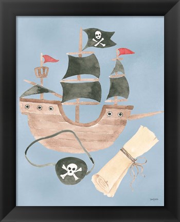 Framed Pirates IV Print