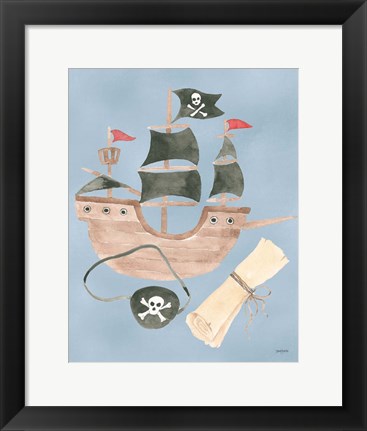 Framed Pirates IV Print