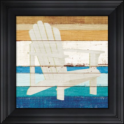 Framed Beachscape IV Print